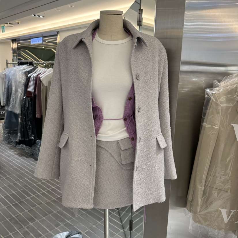 VIVE韓國直郵女裝新款26春夏熱賣休閑人氣時尚真品夾克系帶VIVE夾克