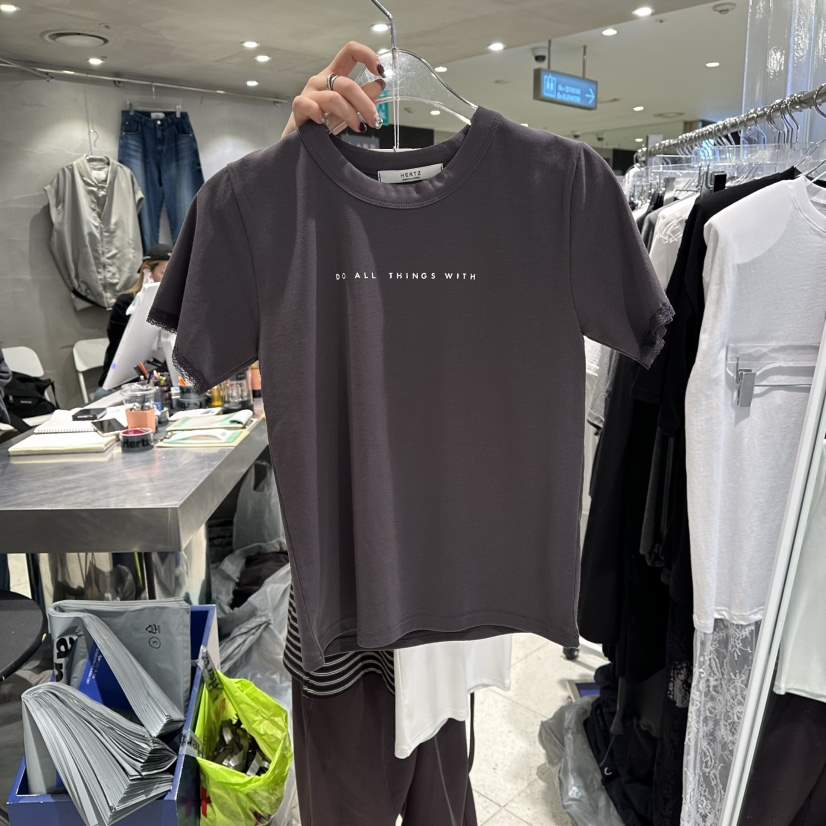 HERTZ-P東大門實拍女士新款休閑熱賣推薦職業26春夏人氣T恤HERTZ-PT恤