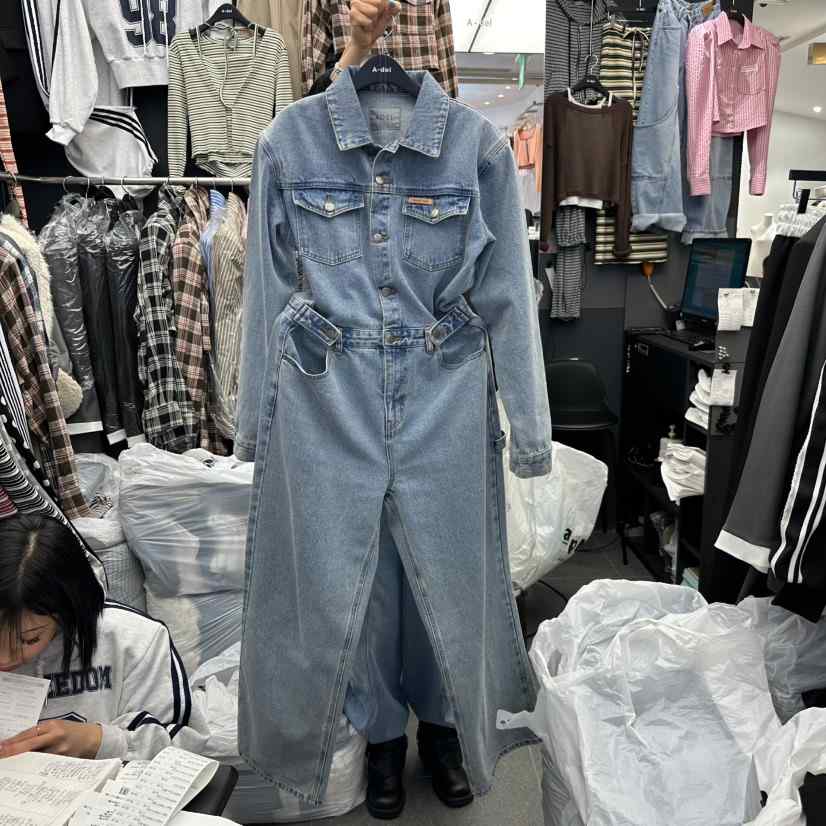 A-DEL東大門代購女裝新品職業真品26春夏休閑人氣連體褲A-DEL連體褲