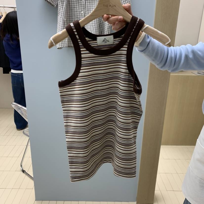 THEPLAN韓國直郵女裝新品休閑熱賣時尚人氣26春夏吊帶背心THE PLAN吊帶/背心