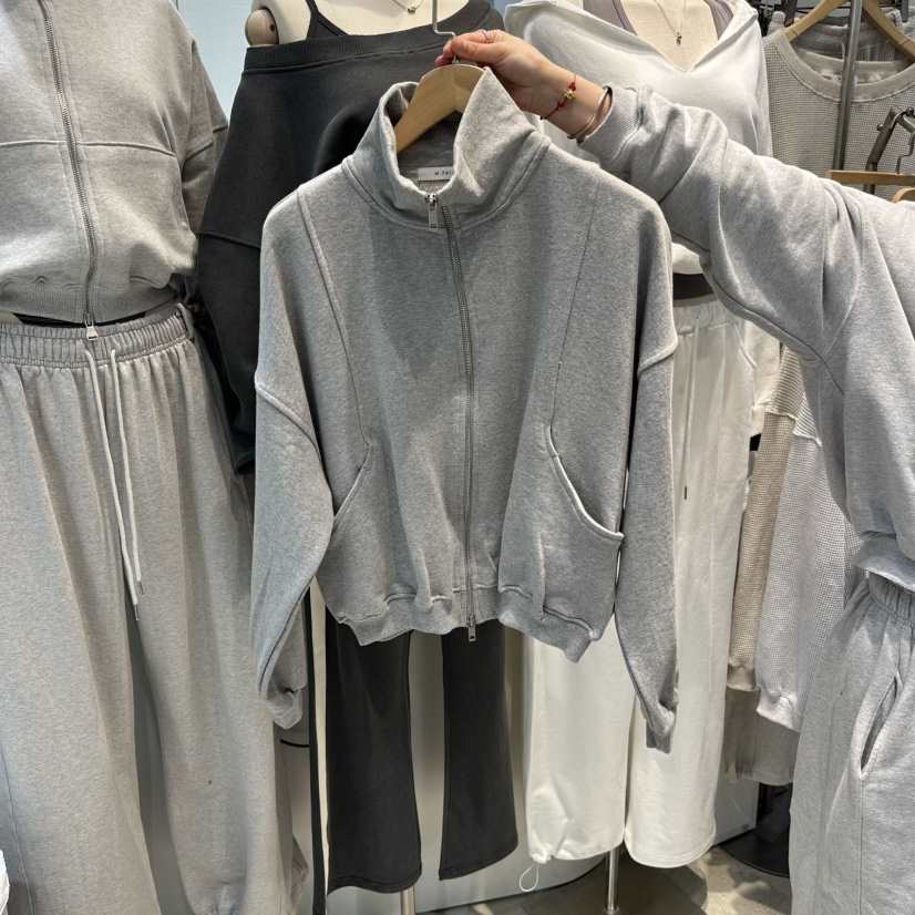 W.FATAL韓國直郵女裝新款26春夏職業時尚夾克高領拉鏈衫W.FATAL夾克