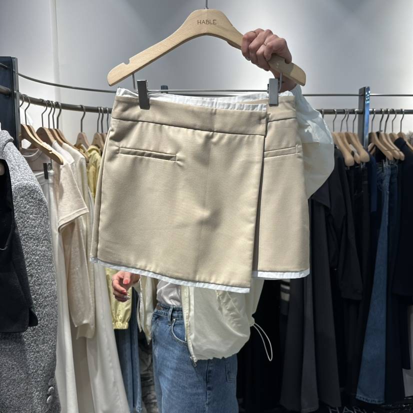 HABLE韓國代購女士新款人氣熱賣真品26春夏職業推薦時尚裙褲HABLE裙褲
