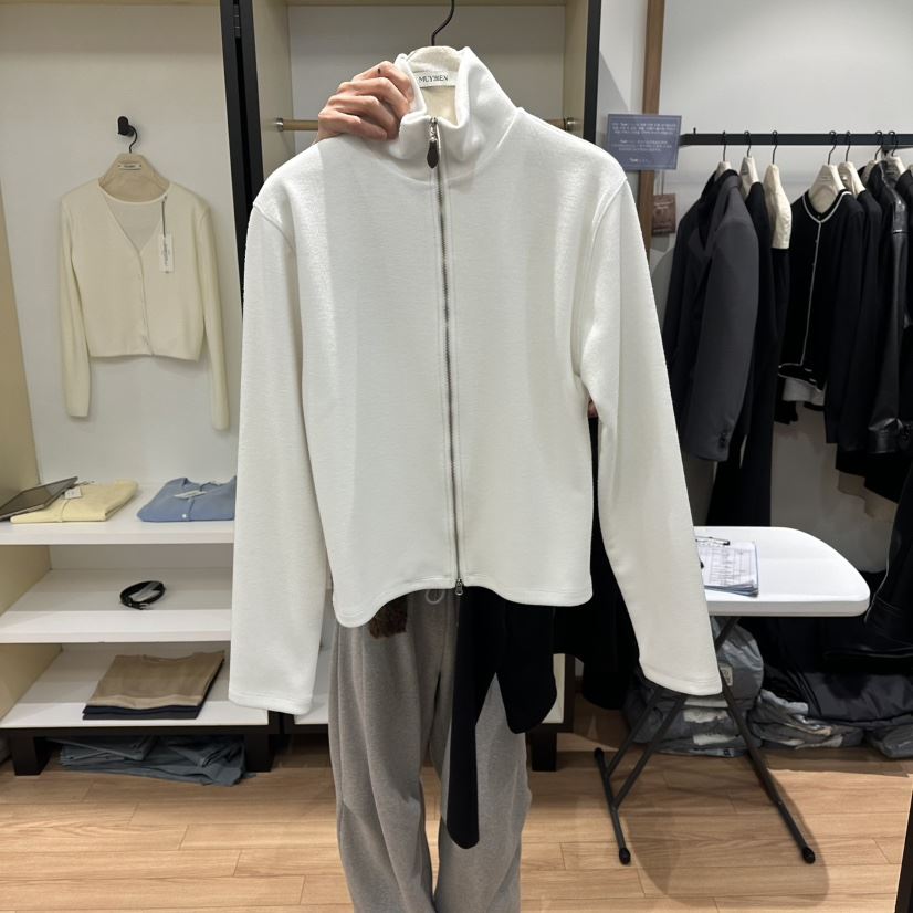 MUYBIEN韓國直郵女裝新款人氣推薦時尚真品熱賣26春夏夾克拉鏈MUYBIEN夾克