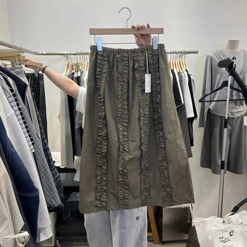 TAN&amp;COMO東大門直郵女裝新款推薦熱賣休閑半身裙中短裙tan-COMO半身裙/中短裙