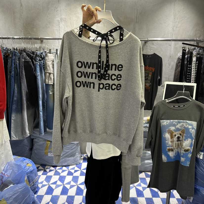 AMOUR東大門代購女士新品人氣休閑26春夏職業真品時尚衛衣AMOUR衛衣