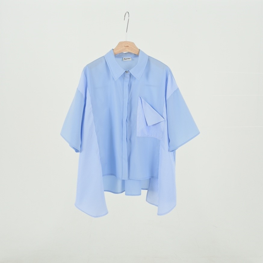 RUMBA東大門代購女士新品時尚推薦真品職業26春夏襯衫蕾絲衫RUMBA襯衫/蕾絲衫