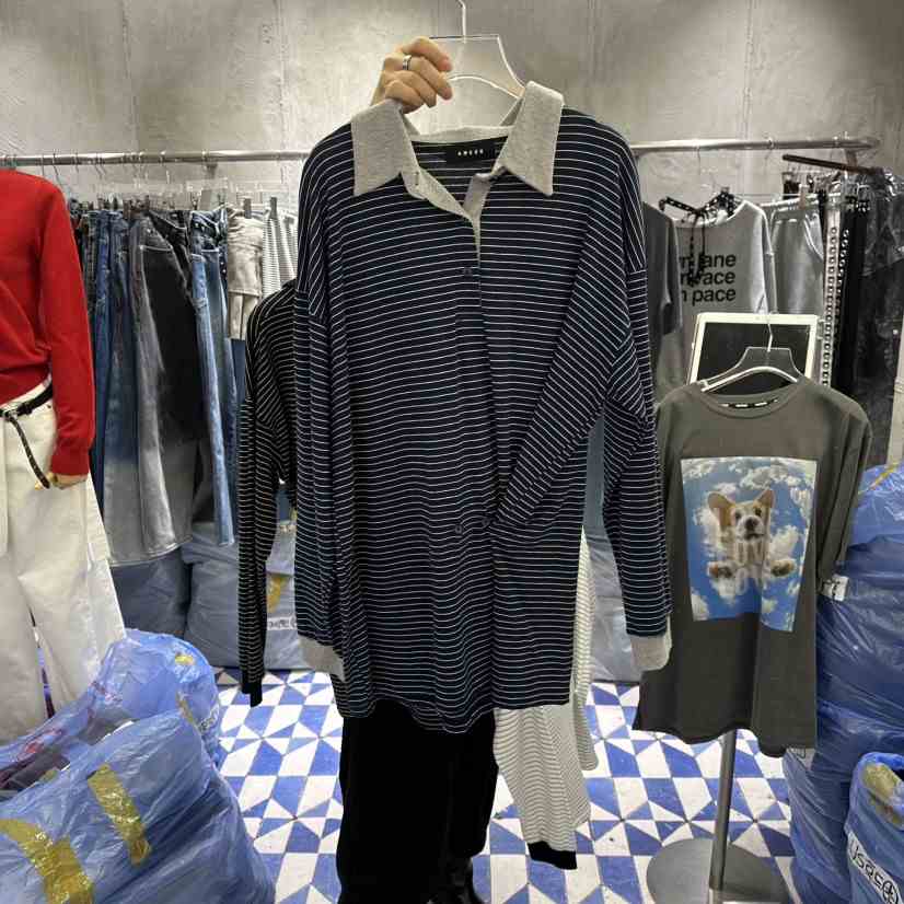 AMOUR東大門代購女裝新品人氣真品時尚26春夏熱賣長袖T恤AMOUR長袖T恤