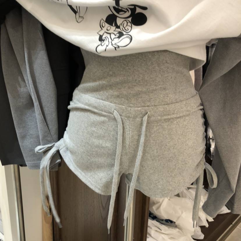 VIRKIN東大門代購女裝新款熱賣職業休閑真品推薦短褲褶皺VIRKIN短褲