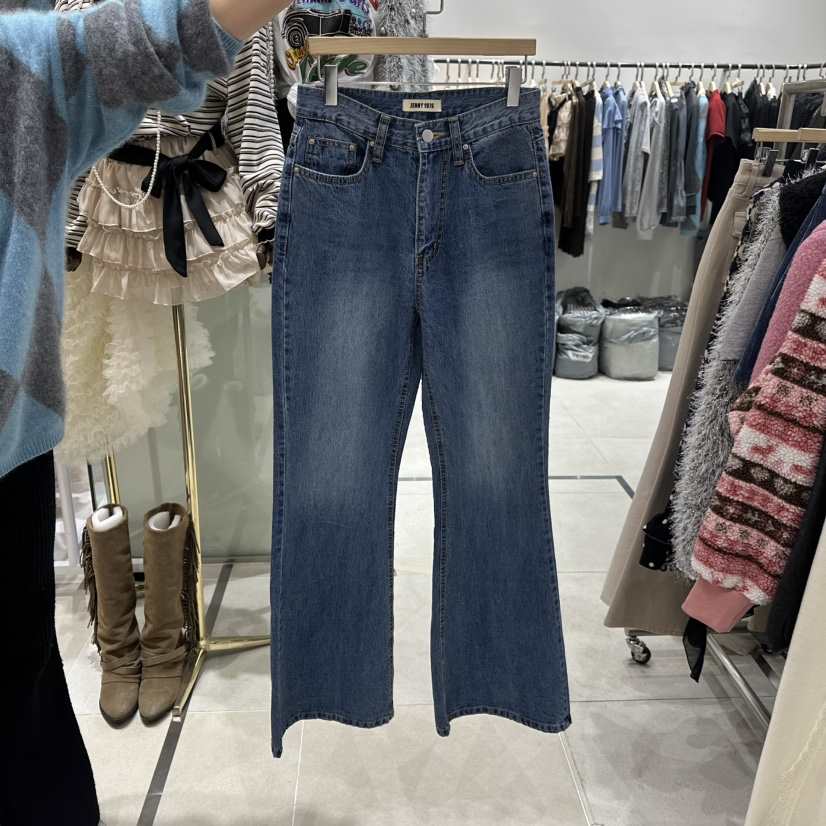 JENNY 1976韓國直郵女裝新款人氣熱賣26春夏職業推薦牛仔褲JENNY 1976牛仔褲