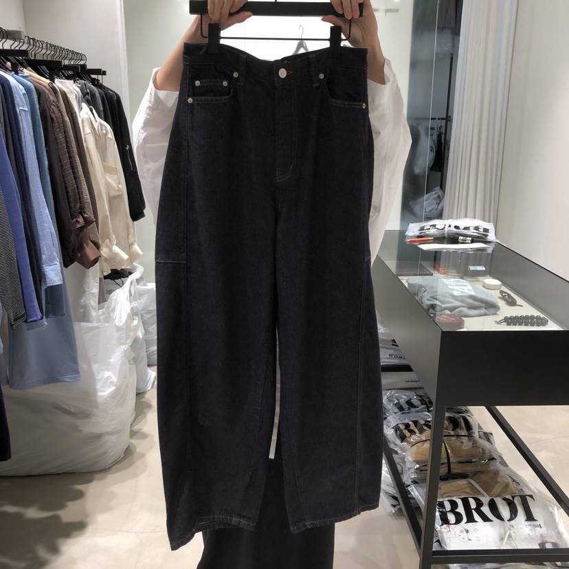 BROT東大門直郵女裝新款時尚推薦職業26春夏真品休閑褲羅紋BROT休閑褲