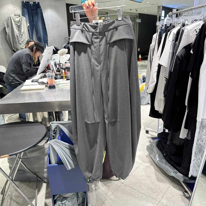 HERTZ-P東大門代購女士新品26春夏時尚休閑職業休閑褲條紋HERTZ-P休閑褲