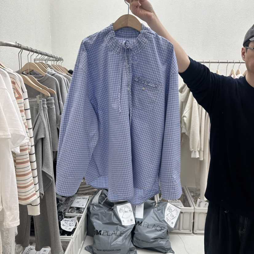 HUMMING BIRD東大門代購女士新品休閑推薦26春夏襯衫蕾絲衫HUMMING BIRD襯衫/蕾絲衫