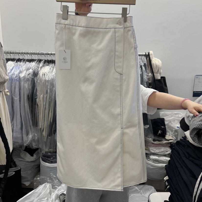 TAN&amp;COMO東大門實拍女士新款真品人氣推薦半身裙中短裙tan-COMO半身裙/中短裙