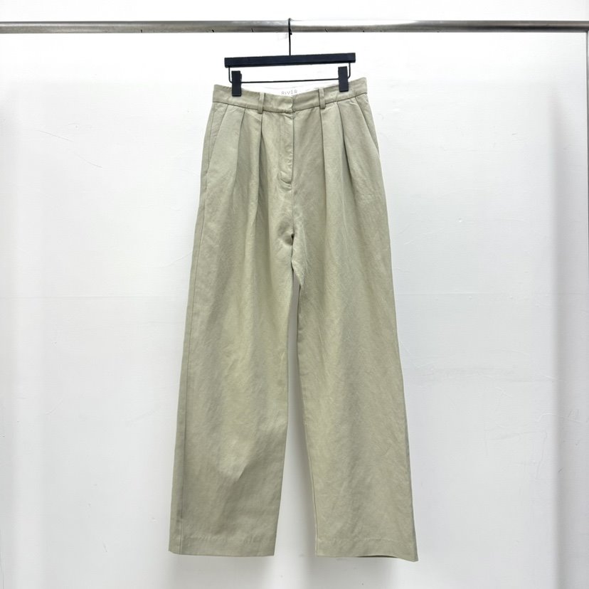 RIVER東大門實拍女裝新款真品26春夏時尚熱賣推薦休閑褲棉WATER/RIVER休閑褲