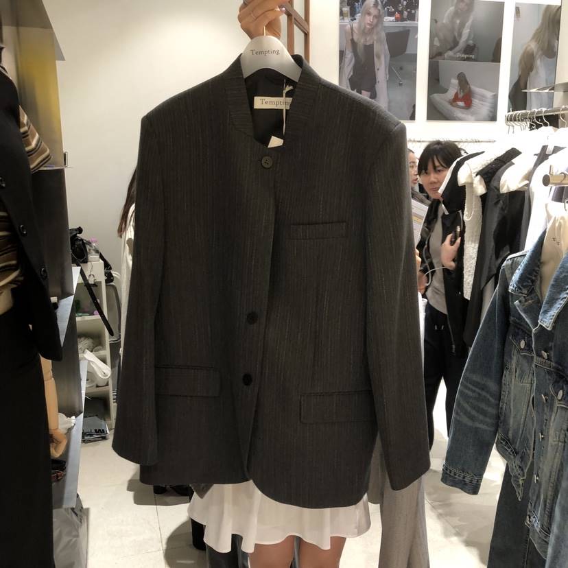 TEMPTING韓國代購女士新品休閑職業熱賣真品時尚推薦夾克TEMPTING夾克