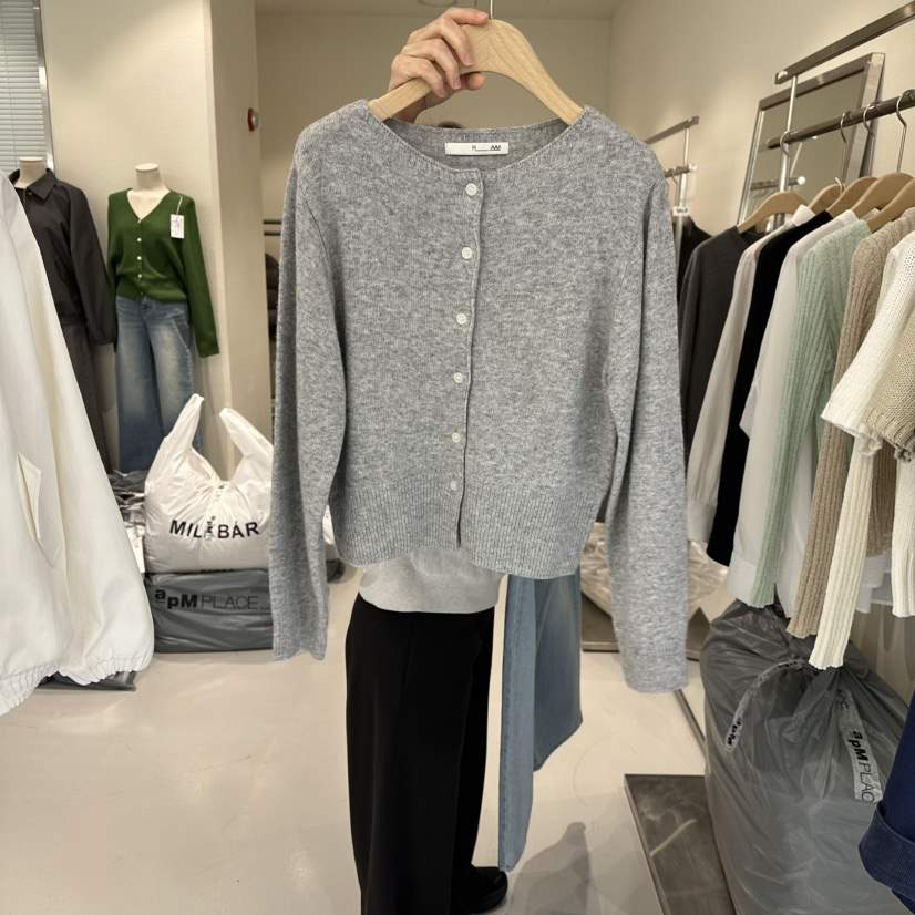 PLAMM韓國直郵女裝新品職業推薦時尚26春夏真品針織衫羊毛衫PLAMM針織衫