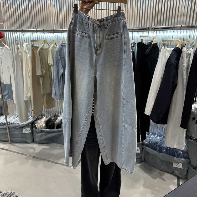 ALEGRE東大門實拍女裝新品26春夏休閑推薦人氣職業牛仔褲ALEGRE牛仔褲