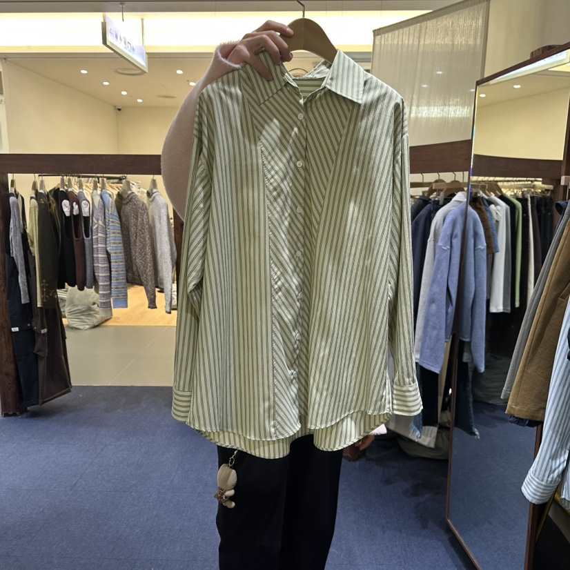 FURE韓國直郵女士新款時尚真品人氣休閑職業26春夏襯衫蕾絲衫FURE襯衫/蕾絲衫