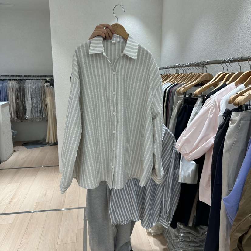 EPIC-S東大門代購女士新品26春夏推薦人氣休閑襯衫蕾絲衫EPIC-S襯衫/蕾絲衫