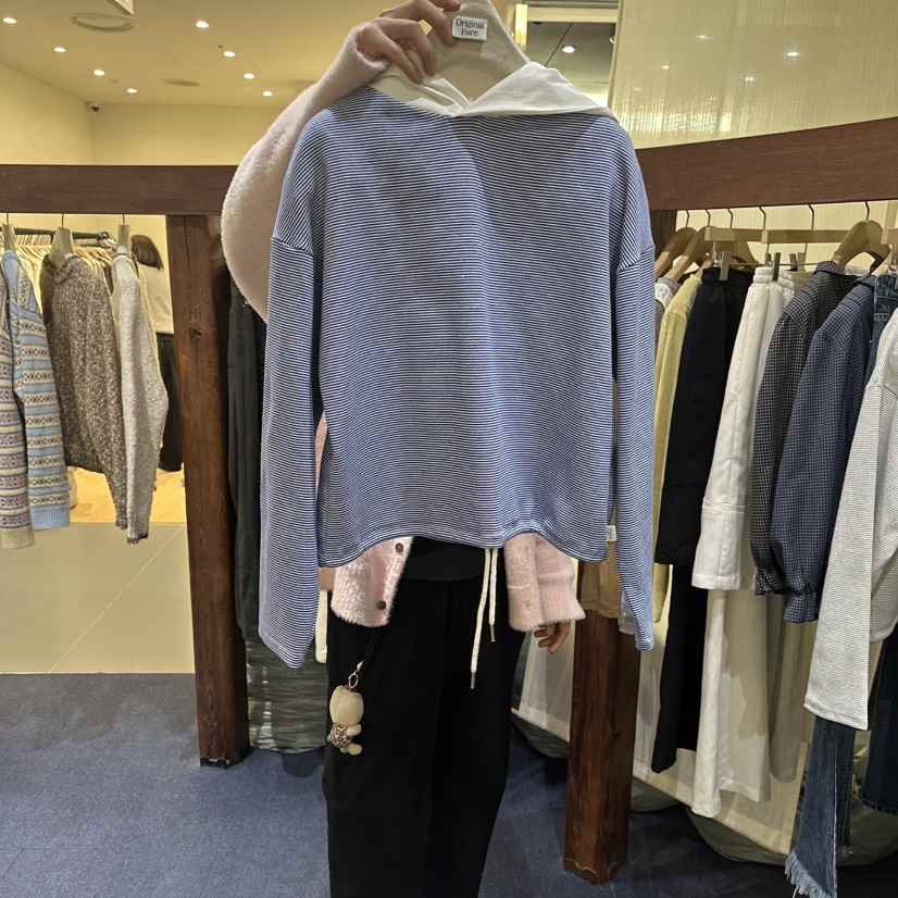 FURE韓國直郵女士新款職業時尚26春夏人氣休閑熱賣長袖T恤FURE長袖T恤