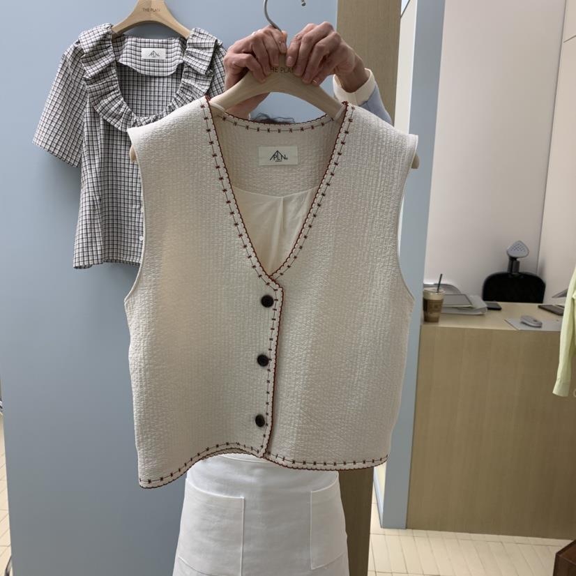 THEPLAN東大門代購女士新款時尚26春夏熱賣人氣推薦真品馬甲THE PLAN馬甲