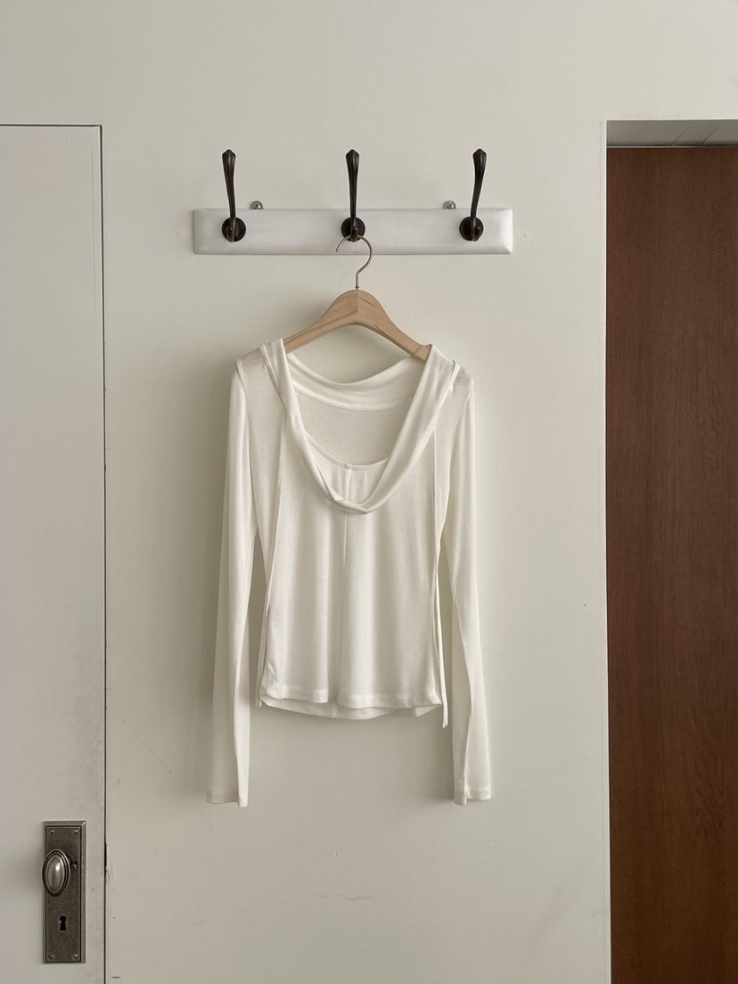 JOURNEY韓國直郵女士新款熱賣真品26春夏職業長袖T恤透明JOURNEY長袖T恤