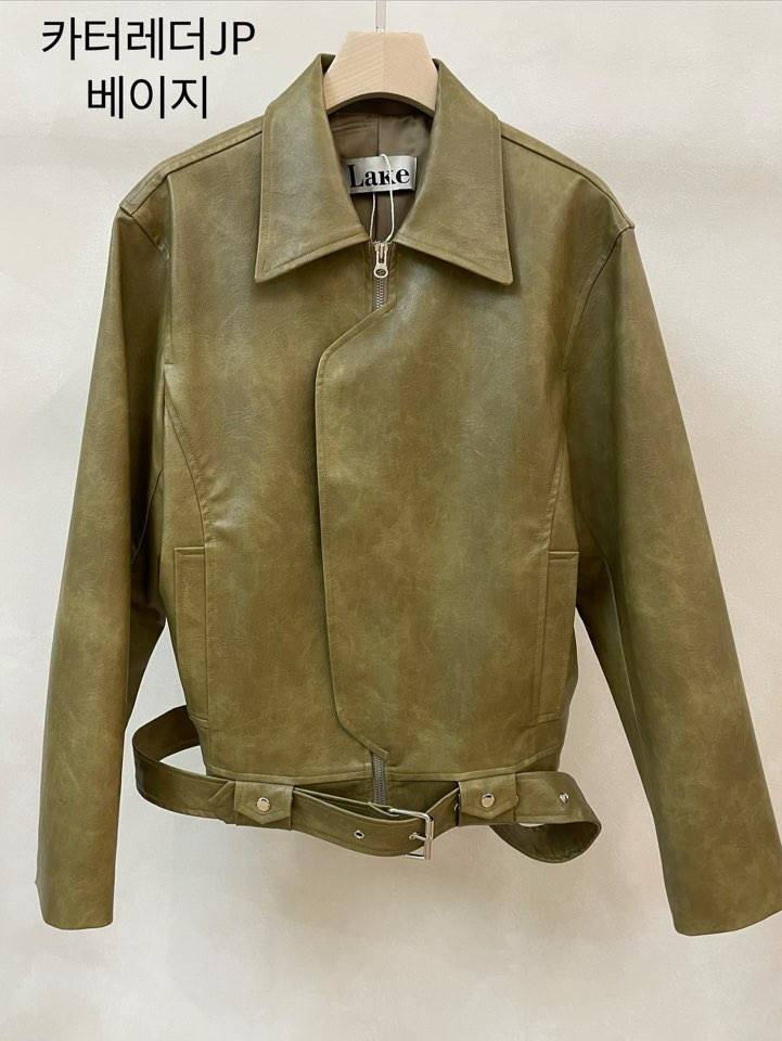 LAKE-A東大門直郵女裝新款職業真品時尚人氣推薦夾克皮革Lake side夾克