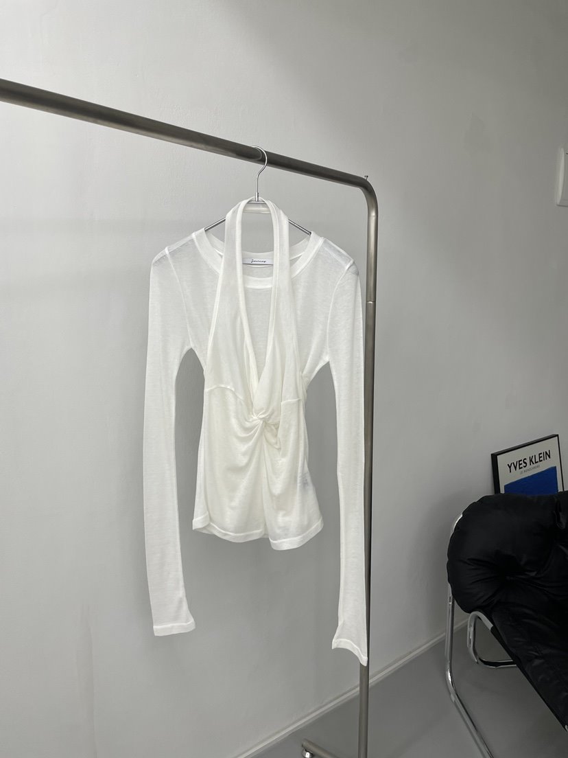 JOURNEY東大門直郵女裝新品熱賣26春夏職業時尚真品長袖T恤JOURNEY長袖T恤