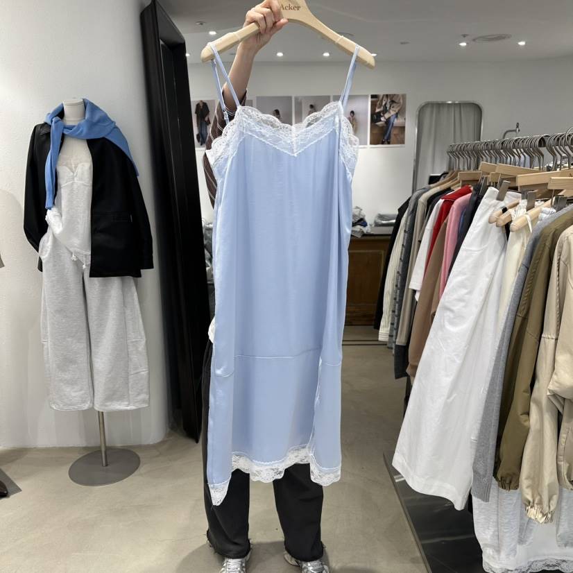 ACKER韓國直郵女裝新款真品人氣職業休閑推薦時尚熱賣連衣裙ACKER連衣裙