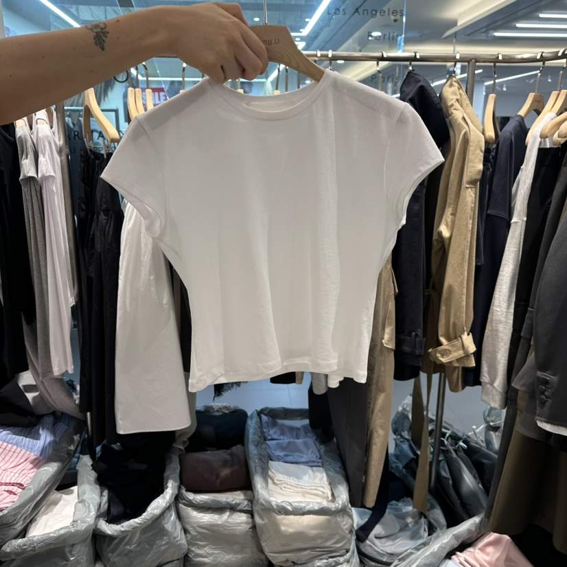 HONG.U韓國直郵女裝新品熱賣26春夏職業人氣時尚推薦T恤HONG.UT恤