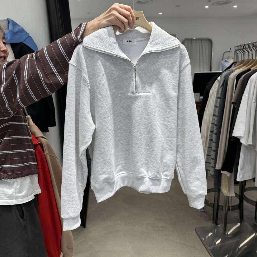 ACKER東大門直郵女裝新款熱賣26春夏時尚推薦真品衛衣拉鏈ACKER衛衣