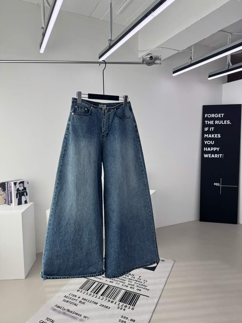 RED-A東大門代購女裝新品26春夏時尚熱賣休閑真品牛仔褲RED-A牛仔褲