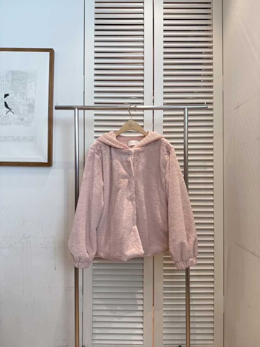 FAVE-L韓國代購女裝新品休閑真品時尚人氣熱賣26春夏夾克貂皮FAVE-L夾克