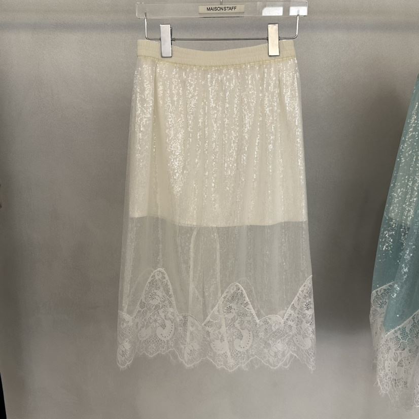 DOUBLE STANDARD/LE SMOKING/MAISONSTAFF韓國代購女士新品人氣長裙MAISONSTAFF長裙