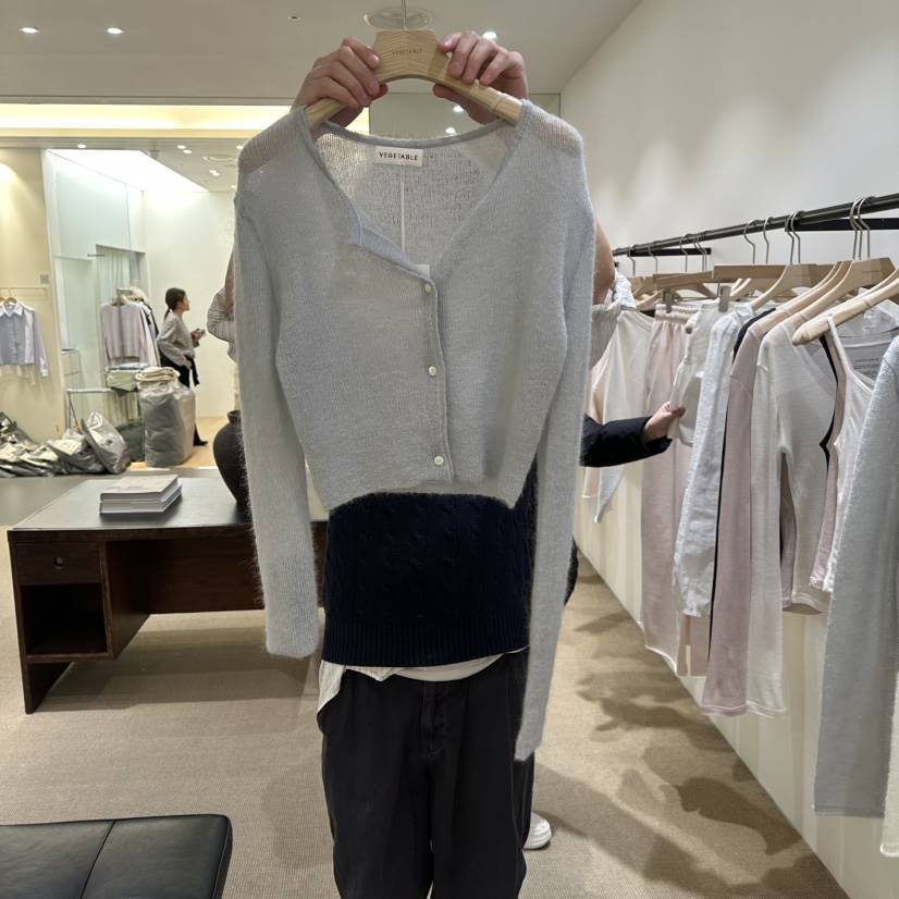 VEGETABLE東大門實拍女士新款時尚推薦熱賣休閑職業針織衫VEGETABLE針織衫