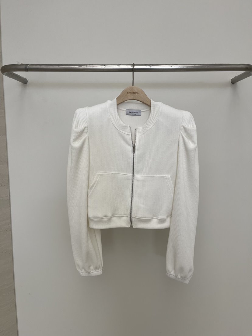 AMUSE SEOUL韓國直郵女裝新款職業26春夏襯衫蕾絲衫拉鏈AMUSE SEOUL襯衫/蕾絲衫