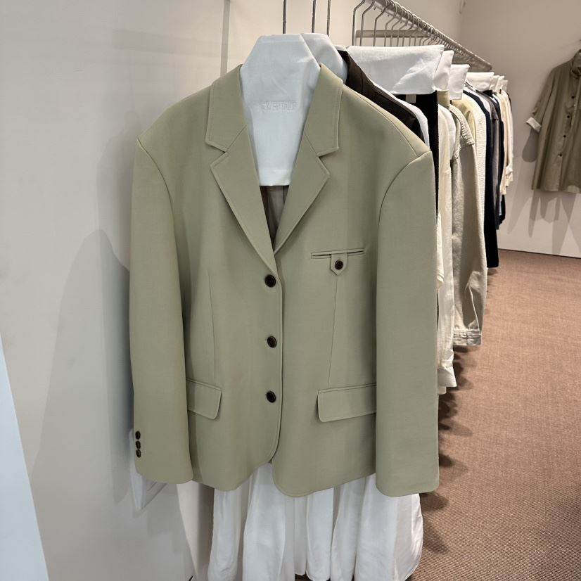 OVERTAKE韓國代購女士新品時尚休閑26春夏推薦職業熱賣夾克OVERTAKE夾克