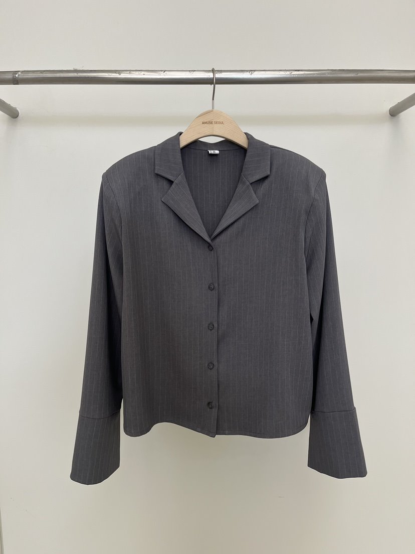 AMUSE SEOUL東大門實拍女裝新款時尚休閑職業襯衫蕾絲衫AMUSE SEOUL襯衫/蕾絲衫