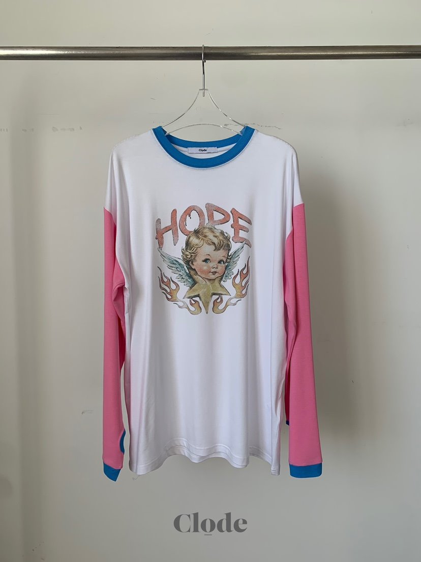 CLODE韓國直郵女士新品26春夏時尚真品熱賣職業人氣長袖T恤CLODE長袖T恤