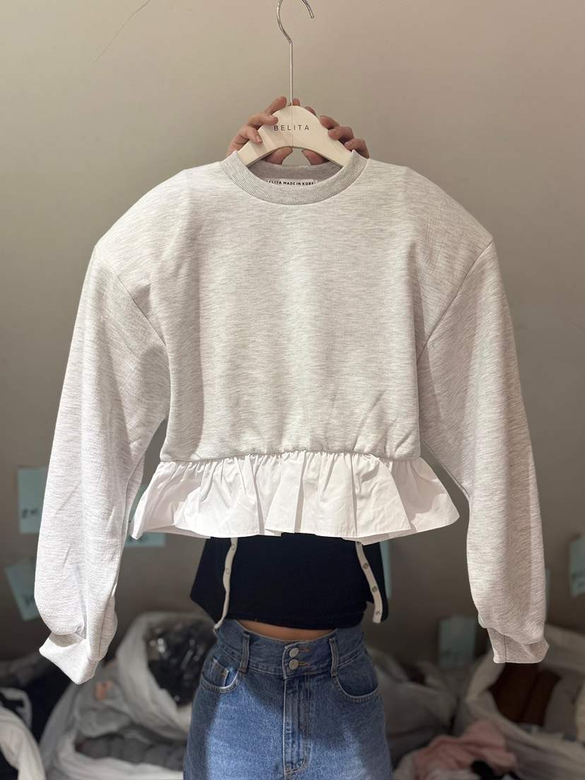BELITA-L東大門代購女裝新款休閑職業真品人氣推薦26春夏衛衣BELITA-L衛衣