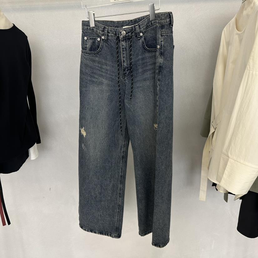 DOUBLE STANDARD/LE SMOKING/MAISONSTAFF東大門代購女士新款職業牛仔褲MAISONSTAFF牛仔褲