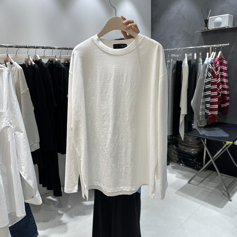 OPEN韓國直郵女裝新品真品休閑時尚熱賣26春夏推薦長袖T恤OPEN長袖T恤