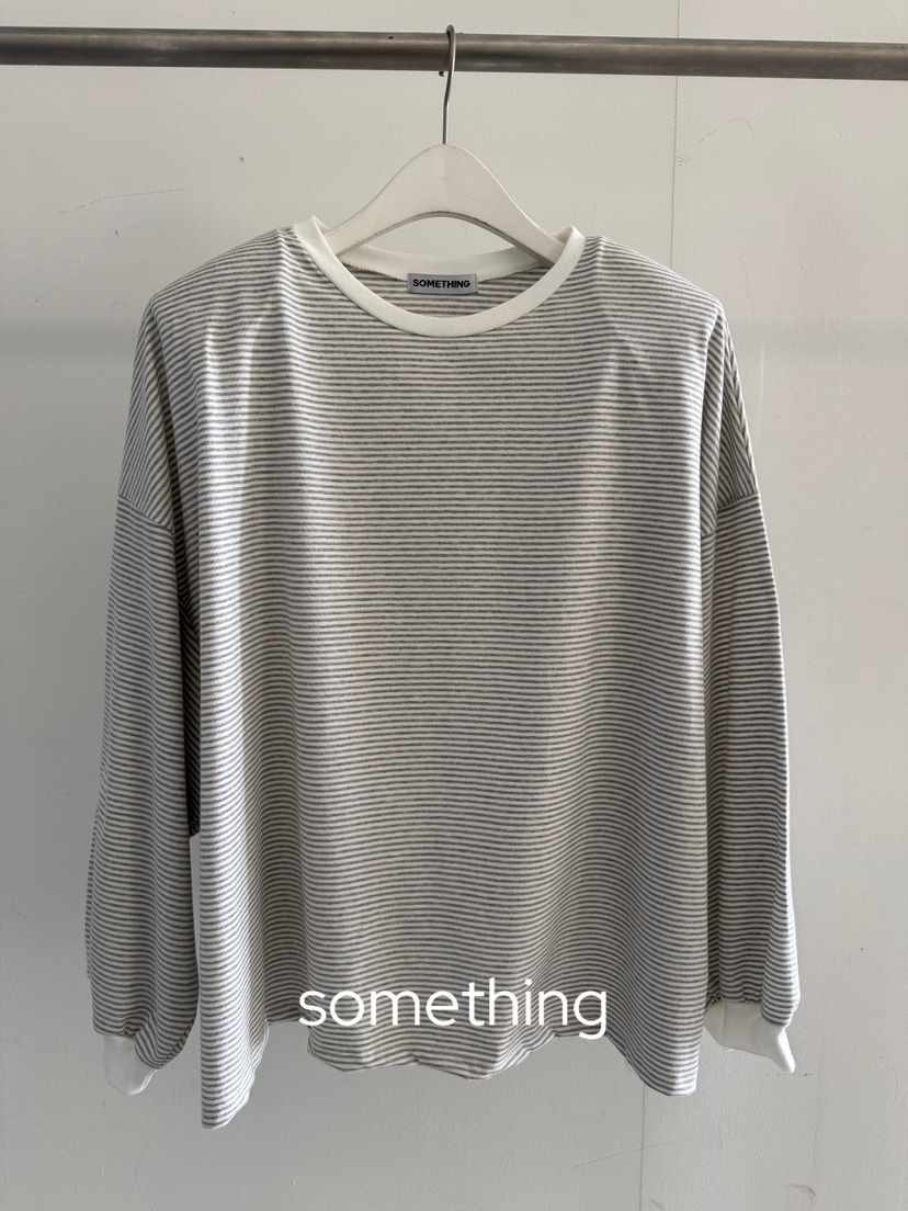 SOMETHING-L/FANCY韓國代購女士新款真品時尚熱賣長袖T恤SOMETHING-L/FANCY長袖T恤