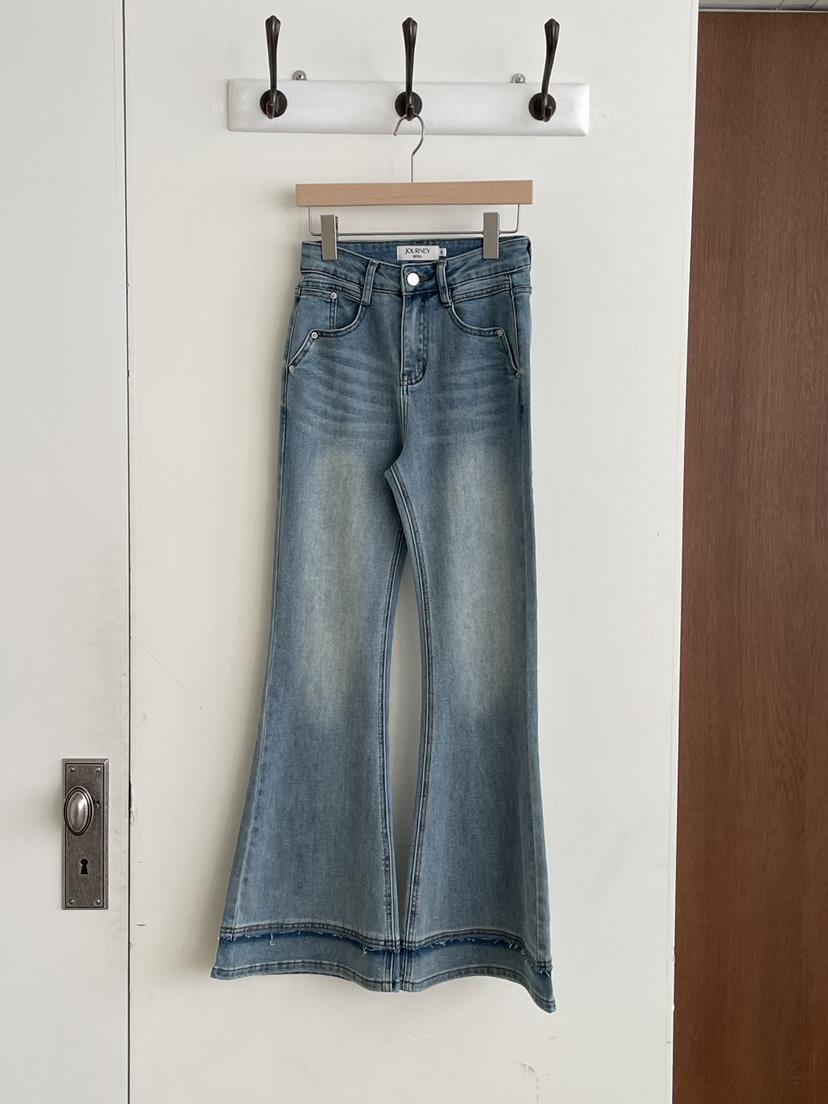 JOURNEY東大門實拍女裝新品26春夏人氣休閑推薦職業牛仔褲JOURNEY牛仔褲