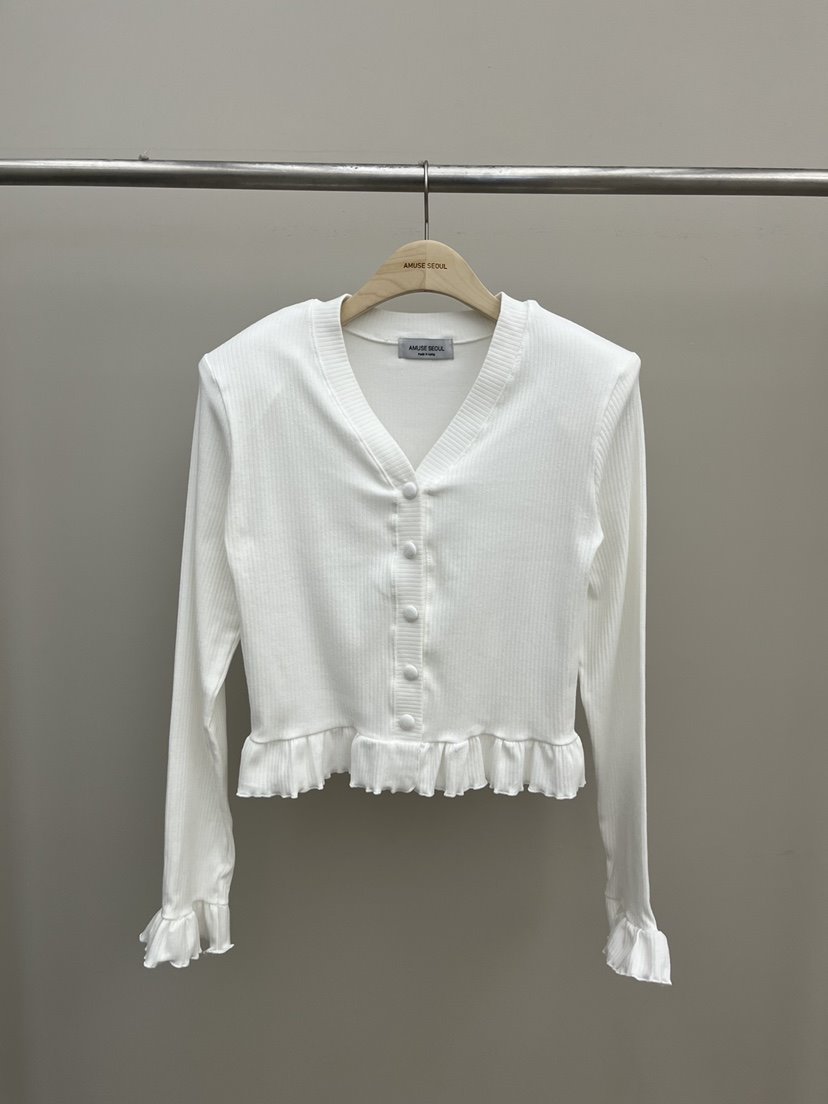 AMUSE SEOUL韓國直郵女士新品真品休閑時尚職業人氣長袖T恤AMUSE SEOUL長袖T恤