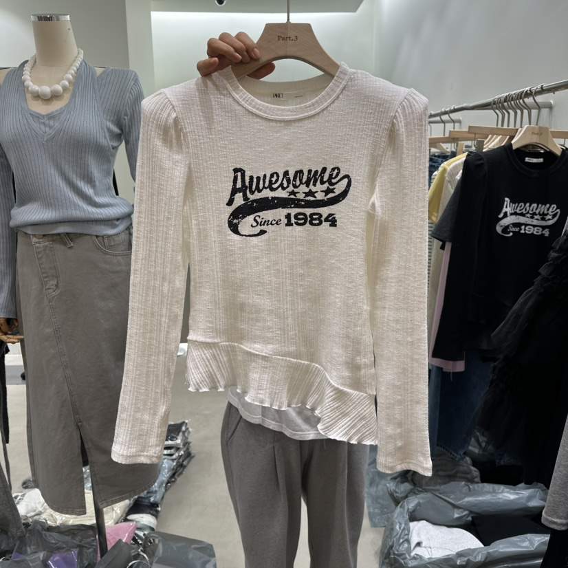 PART3東大門實拍女士新品推薦時尚職業真品人氣熱賣長袖T恤Part.3長袖T恤