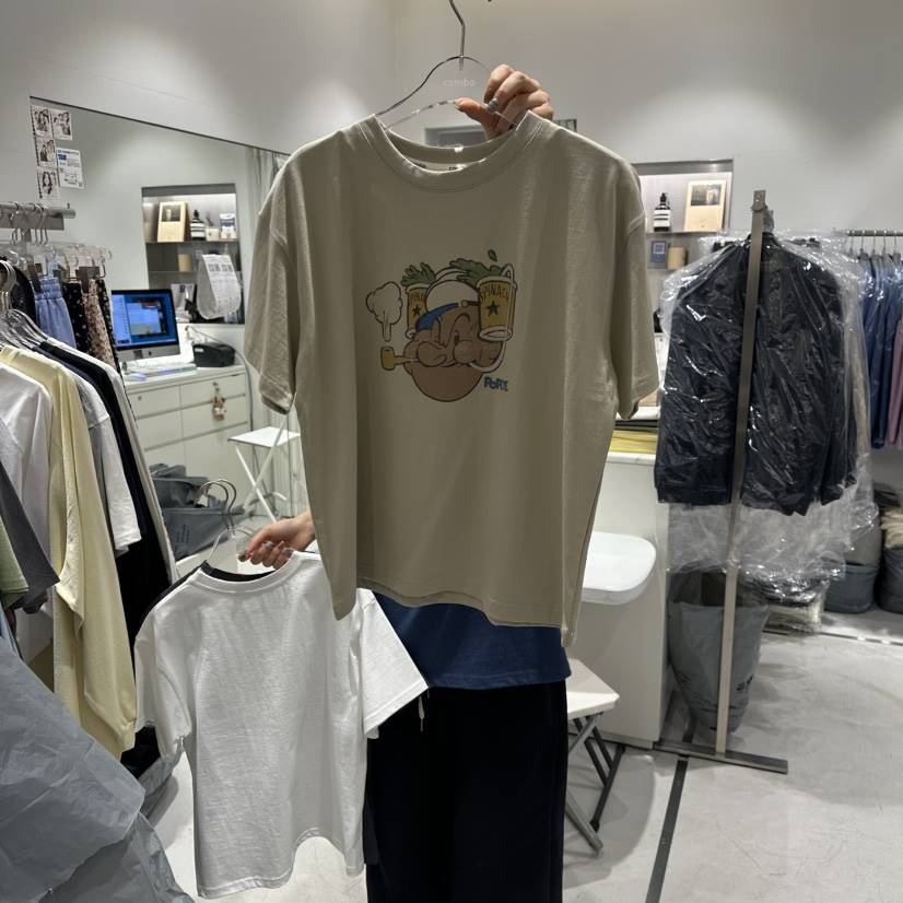 COMBO東大門代購女裝新款熱賣時尚26春夏推薦T恤大力水手COM_BOT恤