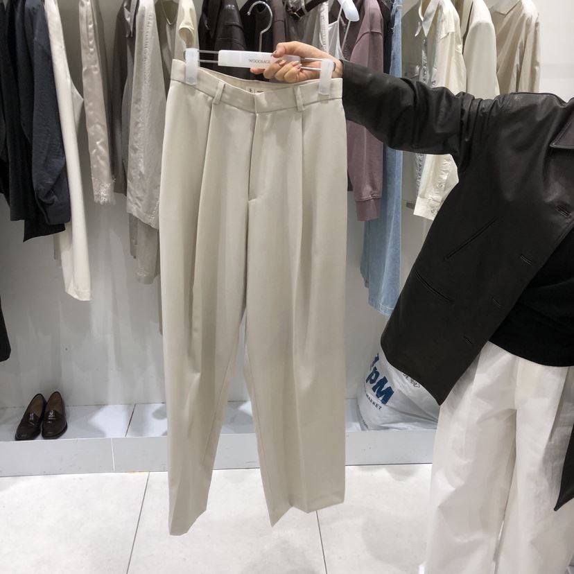 WOOD SAGE韓國代購女裝新品26春夏推薦熱賣時尚休閑休閑褲WOOD SAGE休閑褲