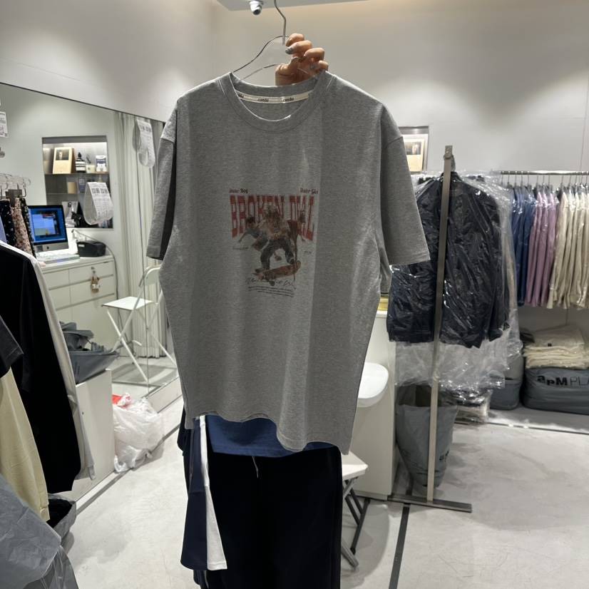 COMBO韓國代購女士新品26春夏熱賣時尚職業休閑真品推薦T恤COM_BOT恤