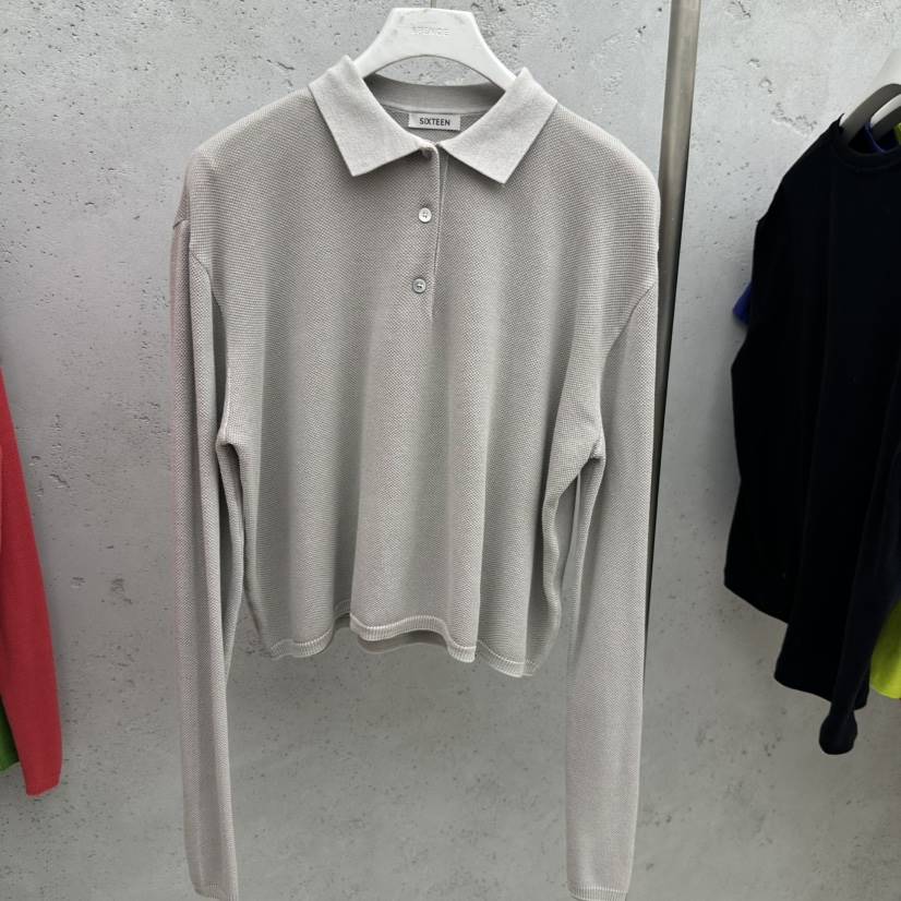 SIXTEEN韓國直郵女裝新款人氣時尚26春夏熱賣職業真品針織衫SIXTEEN針織衫